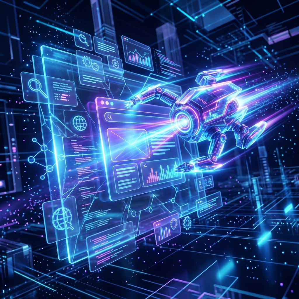 Futuristic crawler instantly indexing a webpage